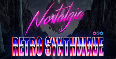 Nostalgia retro synthwave 1000x512