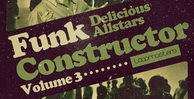 Delicious allstars funk constructor   vol 3 electric bass loops  funk guitars and classic rhodes sounds  rectangle