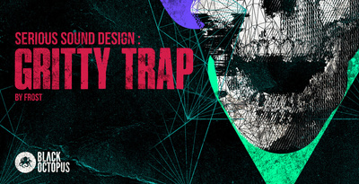 Gritty trap artwork 512 black octopus trap loops