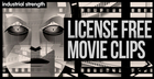 License Free Movie Clips