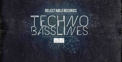 Techno basslines midi 512 samples loops web