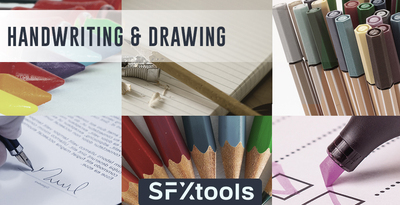 Handwriting Sfx Tools Drawing Sounds Sound Effects For Filmscore