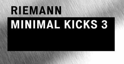 Riemann minimal kicks 3 loopmasters artwork