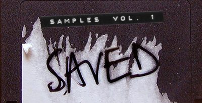 Saved samples banner
