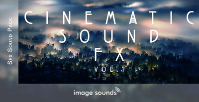 Cinematic sound fx 1 banner