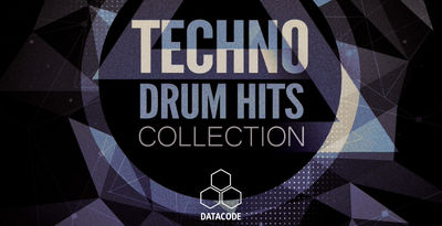 Datacode   focus techno drum hits collection   banner