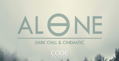 Code sounds   alone   dark chill   cinematic   artwork banner