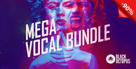 Black octopus sound mega vocal bundle banner