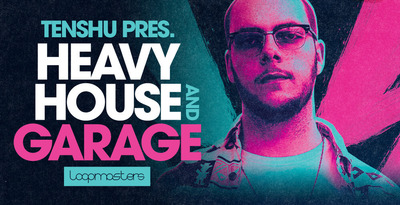 Royalty free house music samples  garage drum loops  house bass loops  tenshu music  heavy duty basslines  house synth loops at loopmasters.com rectangle
