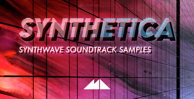 Modeaudio synthetica synthwave soundtrack samples banner