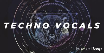 House of loop techno vocals banner artwork
