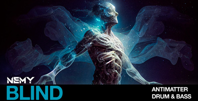 Blind audio antimatter drum   bass banner artwork