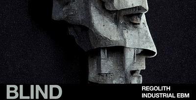 Blind audio regolith industrial ebm banner artwork