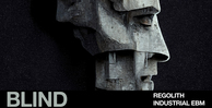 Blind audio regolith industrial ebm banner artwork