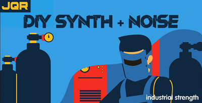 Industrial strength synth and noise banner artwork loopmasters