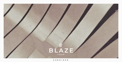 Zenhiser blaze trap banner artwork