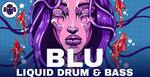 Ghost syndicate blu liquid drum   bass banner artwork