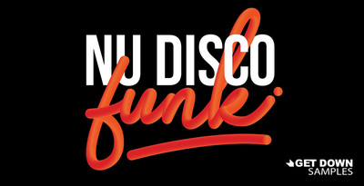 Get down samples nu disco funk banner artwork loopmasters