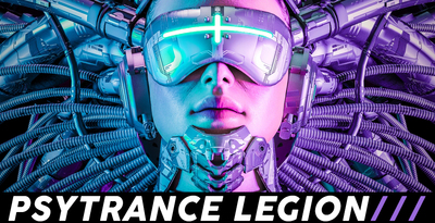 Sharp psytrance legion banner artwork