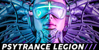 Sharp psytrance legion banner artwork