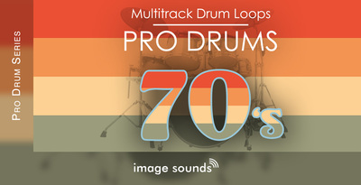 Image sounds pro drums 70s banner artwork