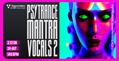 Singomakers psytrance mantra vocals 2 banner artwork