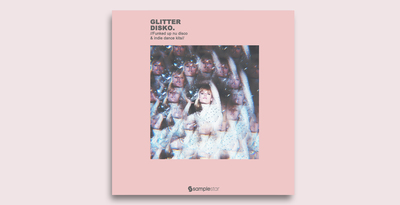 Samplestar glitterdisko banner artwork