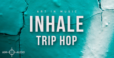 Aim audio inhale trip hop banner artwork