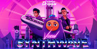 Dropgun samples vocal synthwave banner artwork