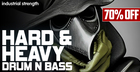 Industrial strength hard   heavy drum n bass bundle banner artwork