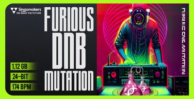 Singomakers furious dnb mutation banner artwork
