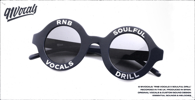 91vocals rnb vocals x soulful drill banner artwork