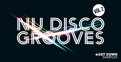 Get down samples nu disco grooves vol 2 banner artwork