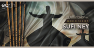 Earthtone sufi ney banner artwork