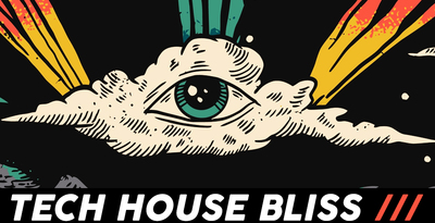 Sharp tech house bliss banner artwork