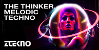 Ztekno the thinker melodic techno banner artwork
