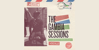 Rhythm paints the gambia sessions alhassane gaye   moussa dioubate vocals banner artwork colour