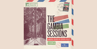 Rhythm paints the gambia sessions kora origins banner artwork