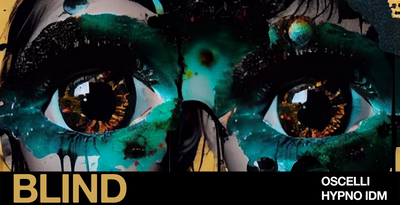 Blind audio oscelli hypno idm banner artwork