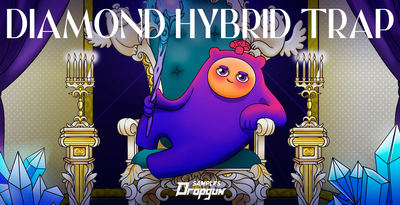 Dropgun samples diamond hybrid trap banner artwork