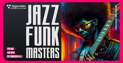 Singomakers jazz funk masters banner artwork