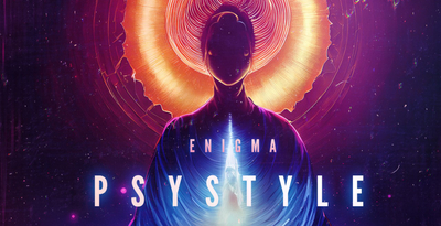 Black octopus sound enigma psystyle banner artwork