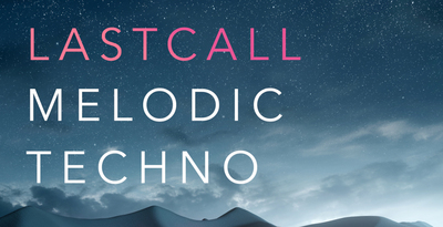 Black octopus sound last call melodic techno banner artwork