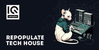 Iq samples repopulate tech house banner artwork