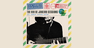 Rhythm paints the rio sessions guitar brasileiro banner artwork