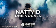 Rewind samples natty d dnb vocals banner artwork