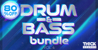 Thick sounds drum   bass bundle 4 banner