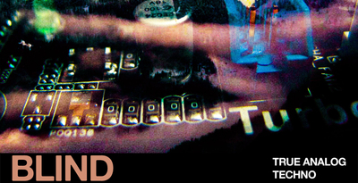 Blind audio true analog techno banner