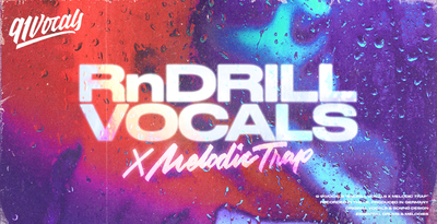 91vocals rndrill vocals melodic trap banner