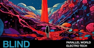 Blind audio parallel world electro tech banner